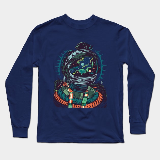 Center of the Universe Long Sleeve T-Shirt by Thomcat23